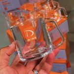 لیوان دسته دار دلی گلس وارداتی TZ401