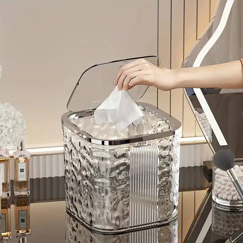 سطل نظم دهنده و رومیزی اکرلیک وارداتی