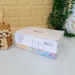 لیوان پیرکس مربع دلی گلس وارداتی