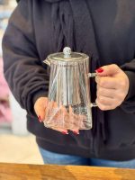 قوری پیرکس 4 ضلعی شعله مستقیم وارداتی